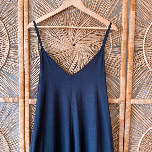 Tommy Bahama Cotton Modal Scarf Black Sleeveless Dress SZ L/XL NWT - Picture 6 of 8